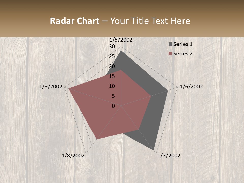 A Wooden Fence With A Brown Background PowerPoint Template