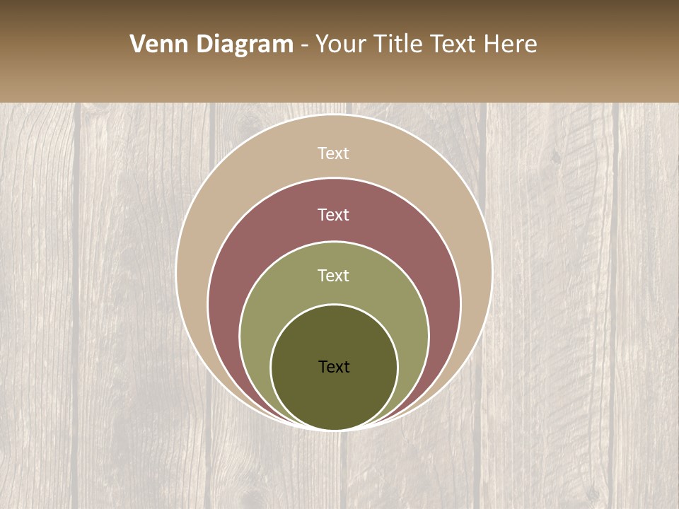 A Wooden Fence With A Brown Background PowerPoint Template