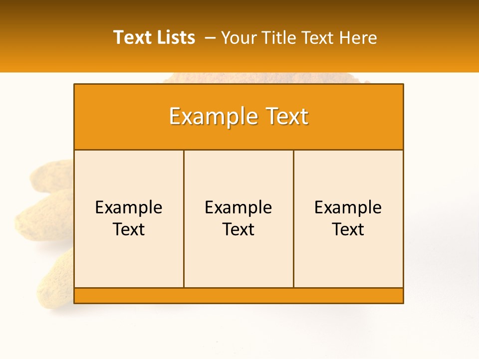 A Metal Bowl Filled With Yellow Powder Next To A Pile Of Yellow Powder PowerPoint Template