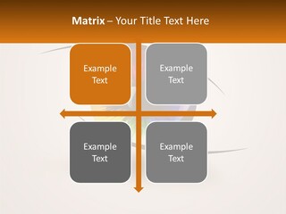 A Colorful Eye With A White Background PowerPoint Template