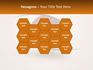 A Colorful Eye With A White Background PowerPoint Template