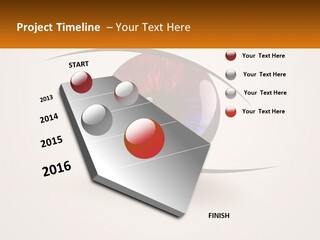 A Colorful Eye With A White Background PowerPoint Template