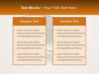 A Colorful Eye With A White Background PowerPoint Template