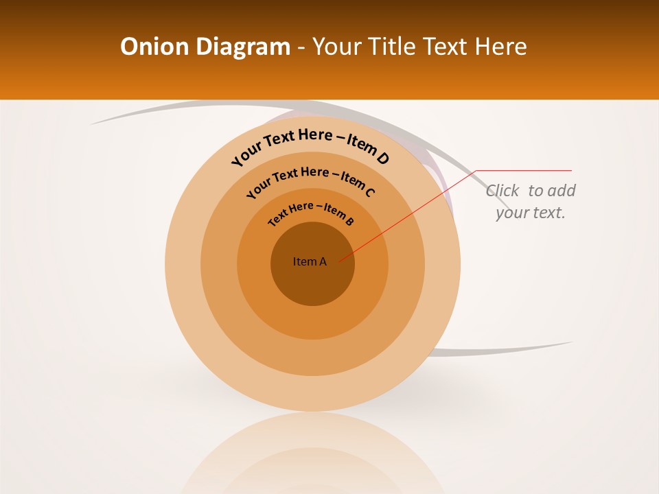 A Colorful Eye With A White Background PowerPoint Template