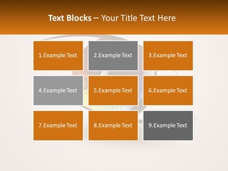 A Colorful Eye With A White Background PowerPoint Template