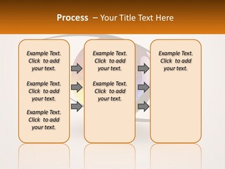A Colorful Eye With A White Background PowerPoint Template