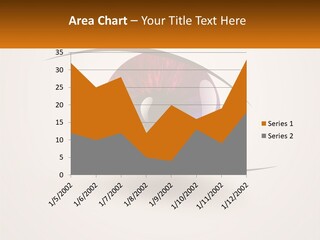 A Colorful Eye With A White Background PowerPoint Template