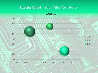 A Green Circuit Board Powerpoint Presentation PowerPoint Template