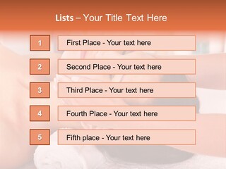 A Woman Getting A Facial Massage In A Spa PowerPoint Template