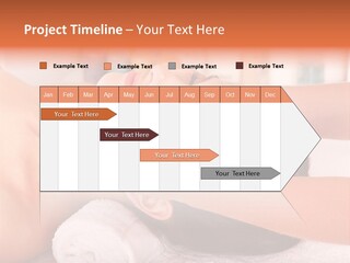 A Woman Getting A Facial Massage In A Spa PowerPoint Template