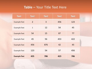 A Woman Getting A Facial Massage In A Spa PowerPoint Template