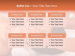 A Woman Getting A Facial Massage In A Spa PowerPoint Template