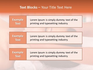 A Woman Getting A Facial Massage In A Spa PowerPoint Template