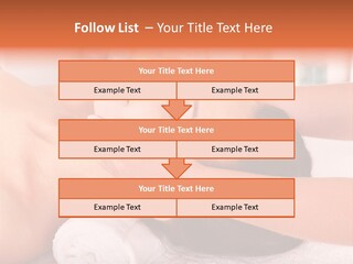 A Woman Getting A Facial Massage In A Spa PowerPoint Template