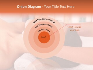 A Woman Getting A Facial Massage In A Spa PowerPoint Template