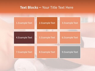 A Woman Getting A Facial Massage In A Spa PowerPoint Template