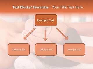 A Woman Getting A Facial Massage In A Spa PowerPoint Template