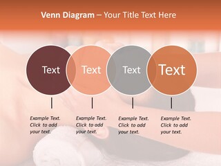 A Woman Getting A Facial Massage In A Spa PowerPoint Template