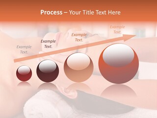 A Woman Getting A Facial Massage In A Spa PowerPoint Template
