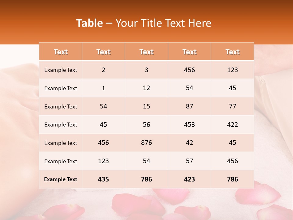 A Woman Getting A Facial Mask On Her Face PowerPoint Template