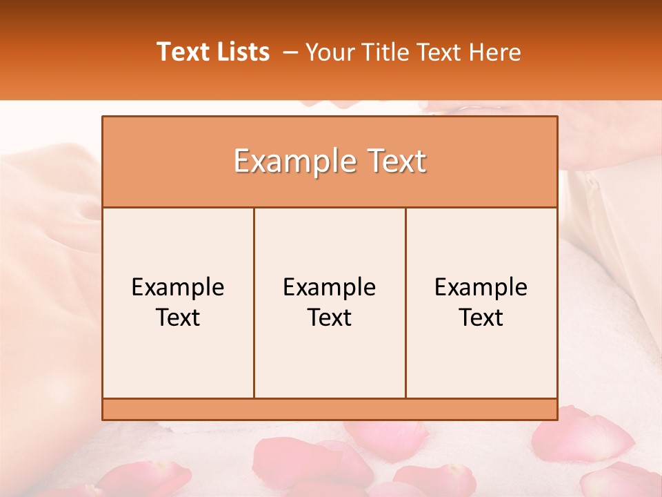 A Woman Getting A Facial Mask On Her Face PowerPoint Template
