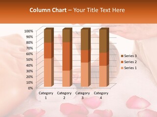 A Woman Getting A Facial Mask On Her Face PowerPoint Template