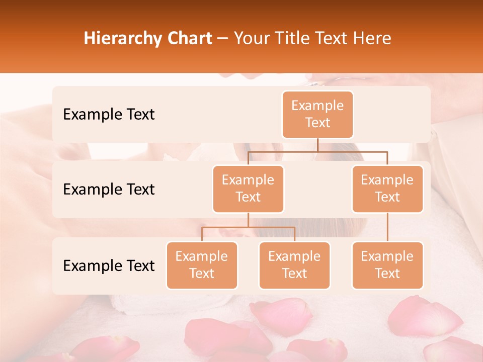 A Woman Getting A Facial Mask On Her Face PowerPoint Template