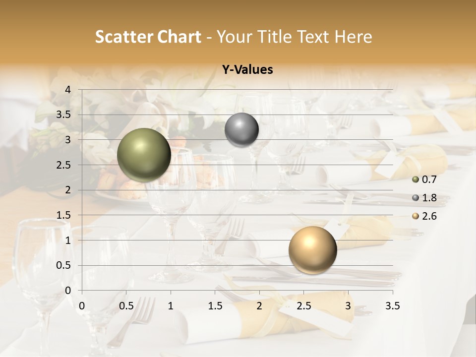 A Table Set Up For A Formal Event PowerPoint Template