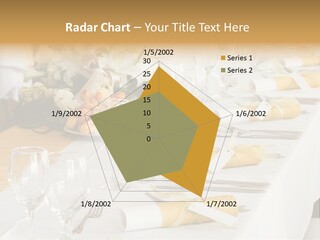 A Table Set Up For A Formal Event PowerPoint Template