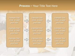 A Table Set Up For A Formal Event PowerPoint Template