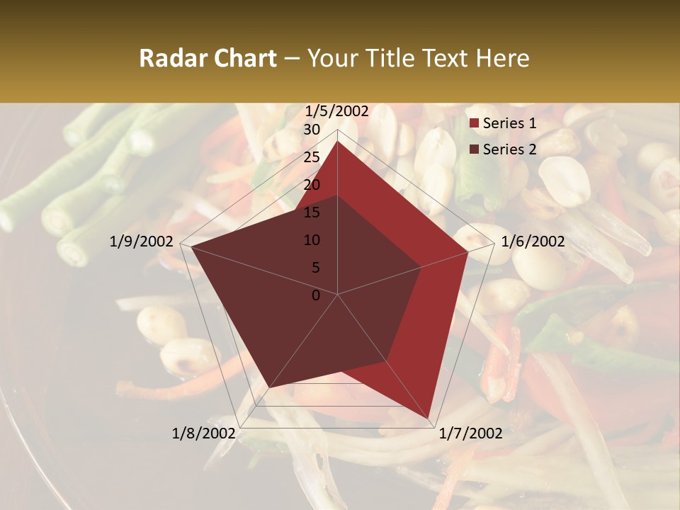 A Plate Of Food With Beans, Carrots And Asparagus PowerPoint Template