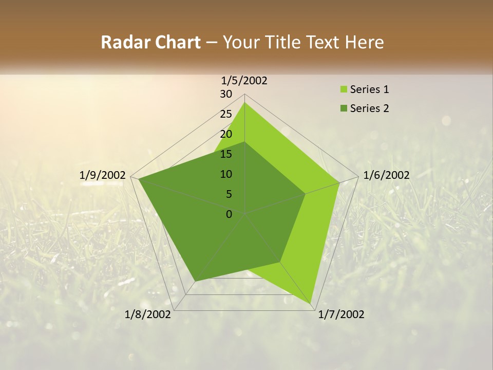 A Field Of Grass With The Sun In The Background PowerPoint Template