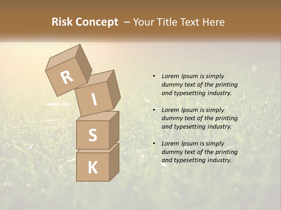 A Field Of Grass With The Sun In The Background PowerPoint Template