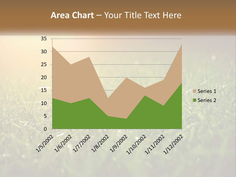 A Field Of Grass With The Sun In The Background PowerPoint Template