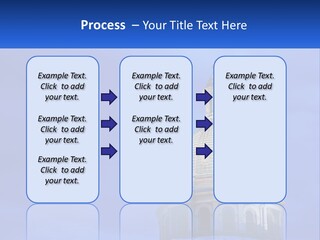 A Dome On Top Of A Building With A Blue Sky In The Background PowerPoint Template