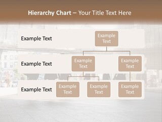 A Group Of People Walking Down A Street PowerPoint Template