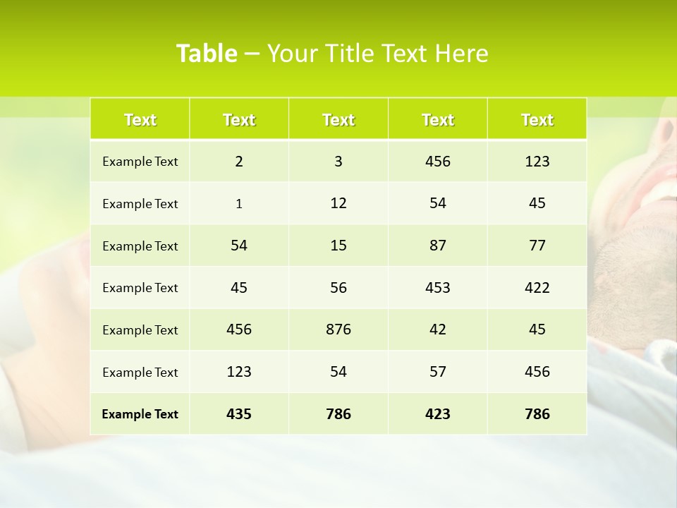 A Man And A Woman Laying On The Grass PowerPoint Template