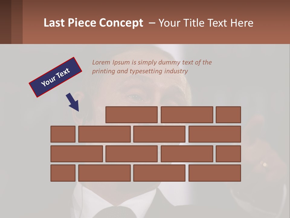 A Man In A Suit Giving A Presentation PowerPoint Template