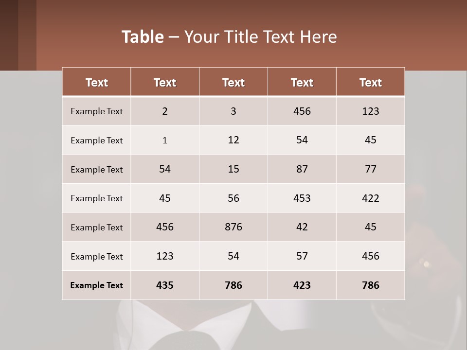 A Man In A Suit Giving A Presentation PowerPoint Template