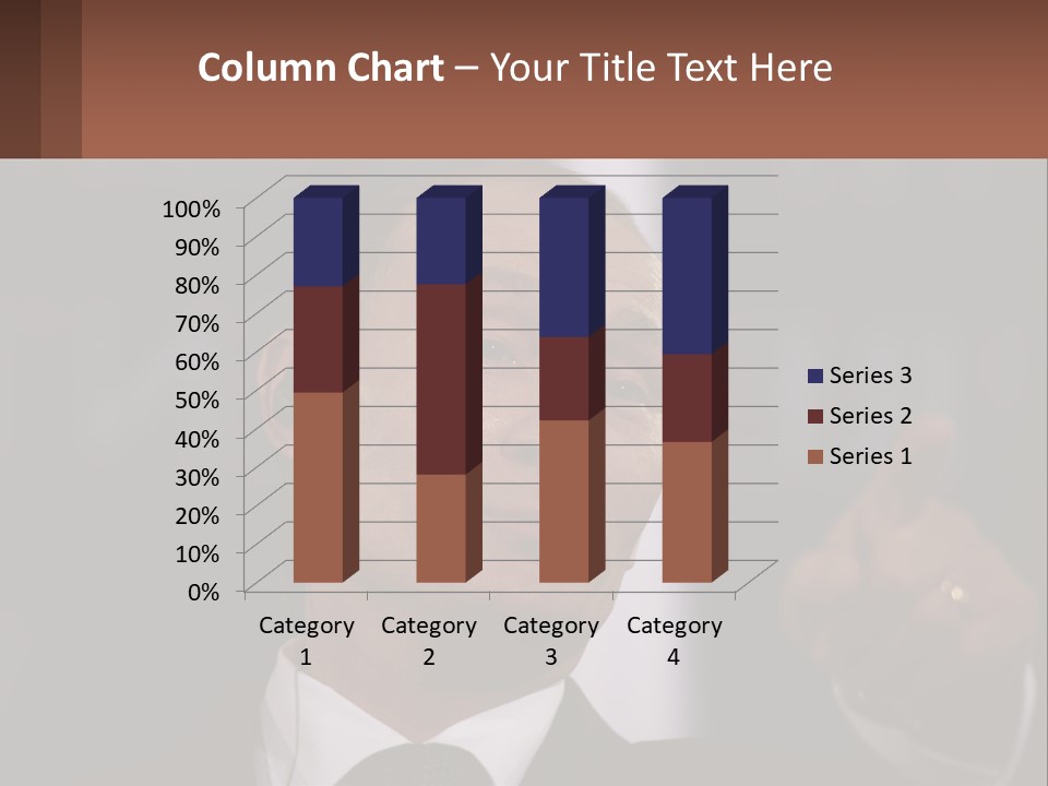 A Man In A Suit Giving A Presentation PowerPoint Template
