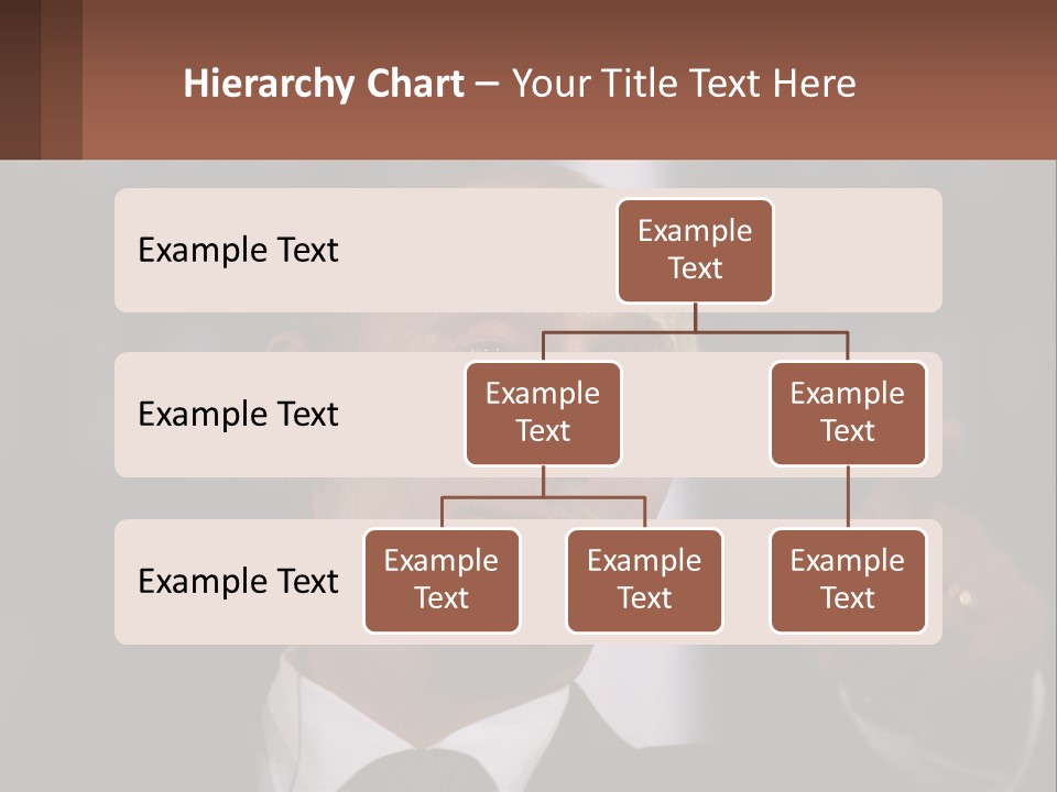 A Man In A Suit Giving A Presentation PowerPoint Template