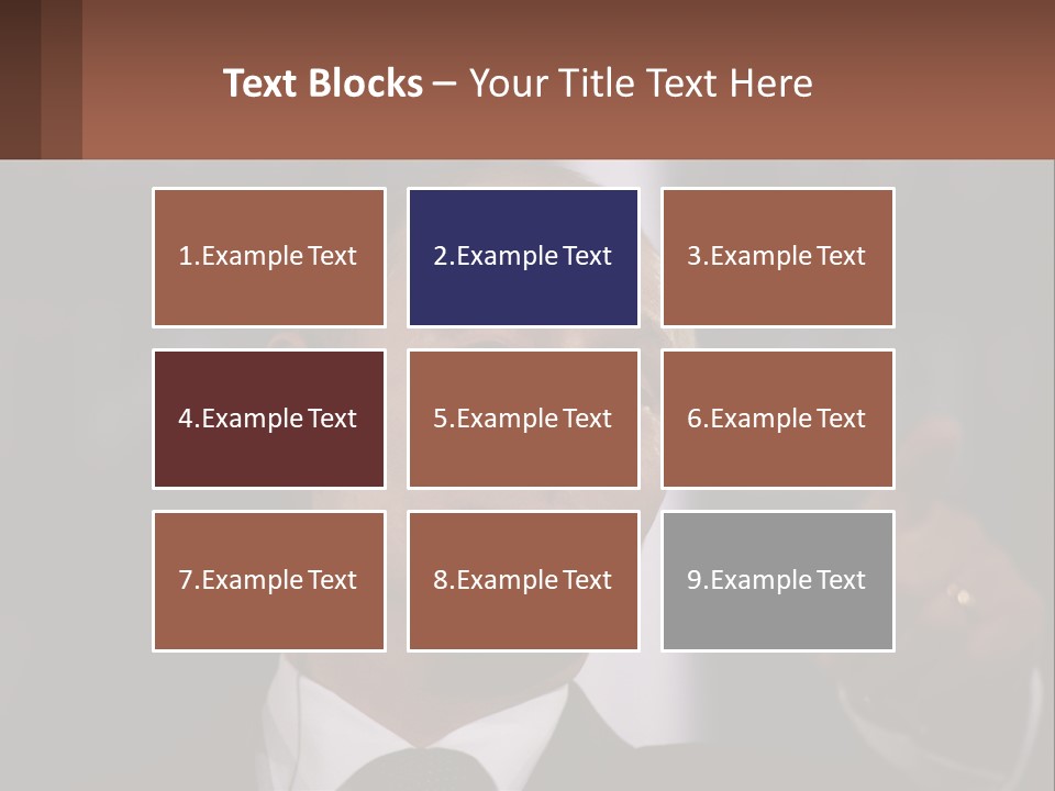 A Man In A Suit Giving A Presentation PowerPoint Template