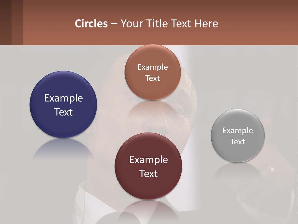 A Man In A Suit Giving A Presentation PowerPoint Template