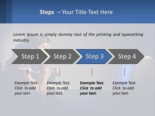 A Little Girl Sitting In Front Of A Computer PowerPoint Template