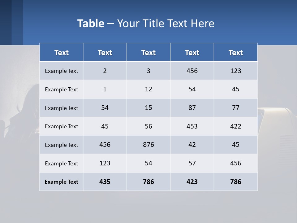 A Little Girl Sitting In Front Of A Computer PowerPoint Template