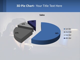 A Little Girl Sitting In Front Of A Computer PowerPoint Template