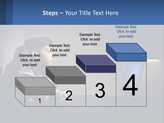 A Little Girl Sitting In Front Of A Computer PowerPoint Template