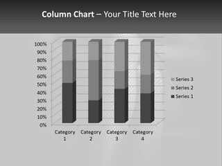 A Woman In Fishnet Stockings Sitting On A Chair PowerPoint Template