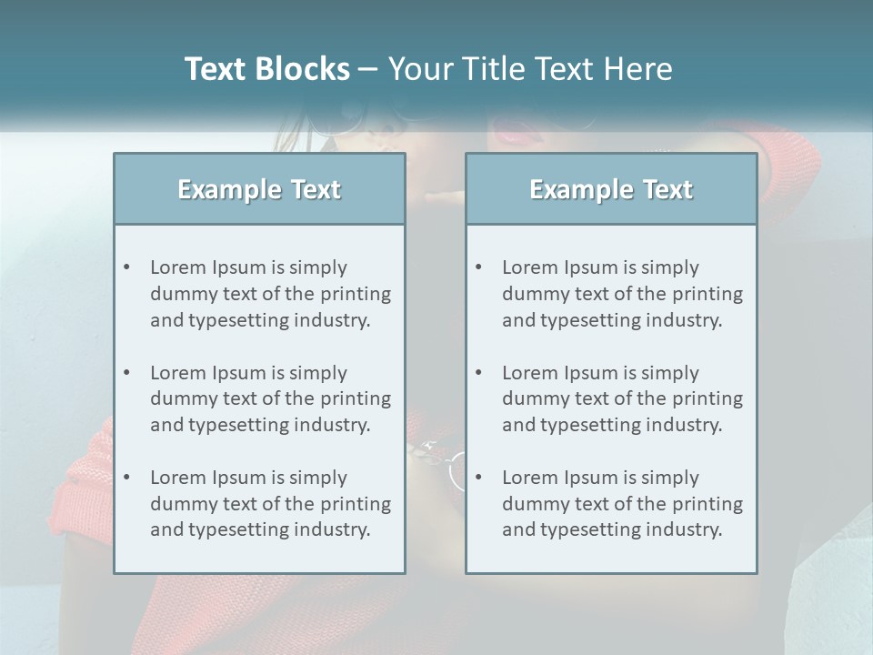 Two Beautiful Women In Sunglasses Posing For A Picture PowerPoint Template