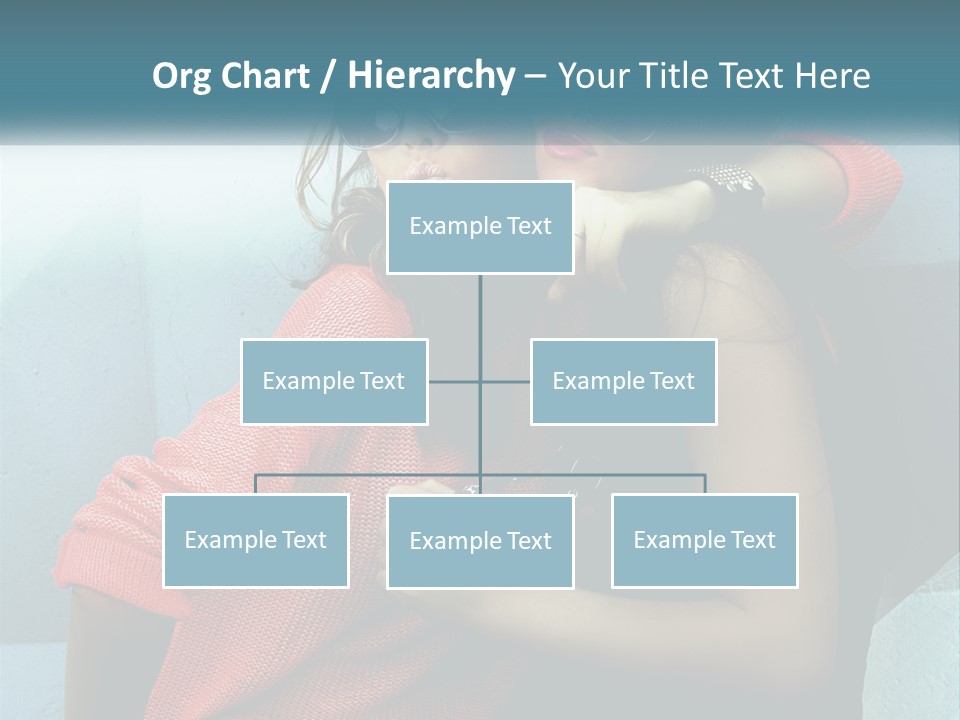 Two Beautiful Women In Sunglasses Posing For A Picture PowerPoint Template